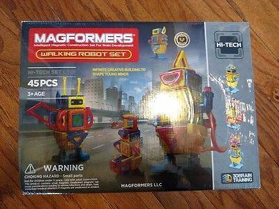 magformers walking robot set 45 pcs