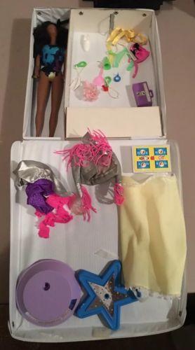 barbie fashion wardrobe storage case