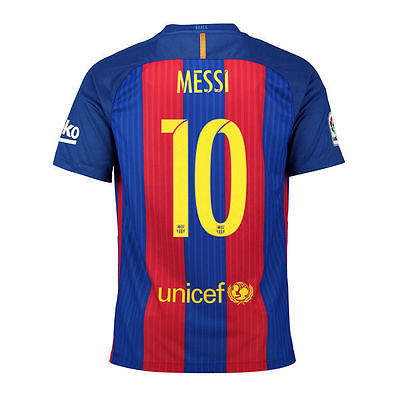 Messi Barcelona 2016 2017 Home Jersey 